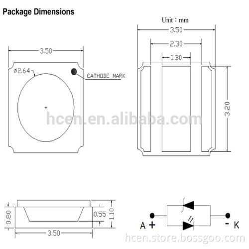 HCEN uv sterilizer led
